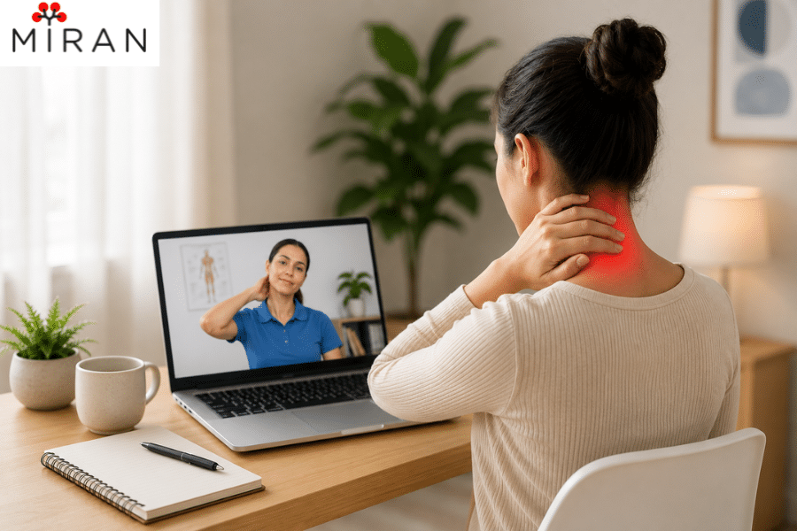 Online Therapy for Neck Pain | Virtual Relief | Miran